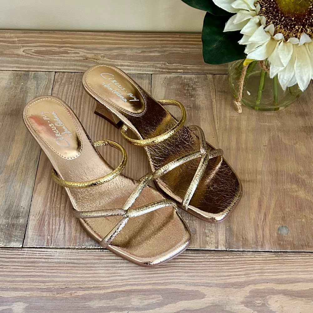 Circus NY by Sam Edelman Faye Metallic Sandal